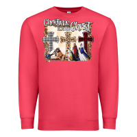 Cardinal Christmas Begins With Christ Premium Sweatshirt - Bettercallsaul