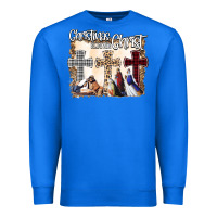 True Royal Christmas Begins With Christ Premium Sweatshirt - Bettercallsaul
