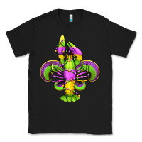 Black mardi gras crawfish fleur de lis Classic Tee - Jasminsmagicworld