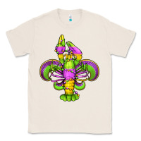 Natural mardi gras crawfish fleur de lis Classic Tee - Jasminsmagicworld