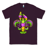 Plum mardi gras crawfish fleur de lis Classic Tee - Jasminsmagicworld