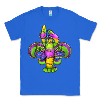 True Royal mardi gras crawfish fleur de lis Classic Tee - Jasminsmagicworld