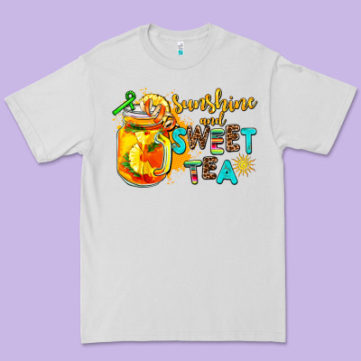 Sunshine And Sweet Tea Premium Tee Designed By Adodesignshop