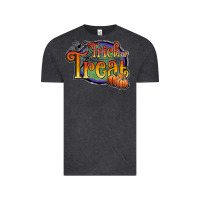 Vintage Black trick or treat black Vintage Tee - JahusDesignShop