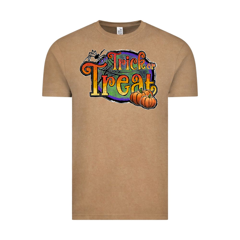 Trick Or Treat Black Vintage Tee by JahusDesignShop | Teevron