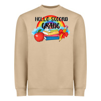 Mushroom back to school hello second grade 3200x2400 Heavyweight Sweatshirt - AdoDesignShop