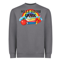 Storm back to school hello second grade 3200x2400 Heavyweight Sweatshirt - AdoDesignShop