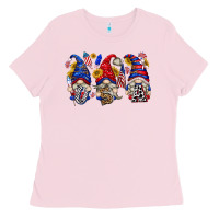 Bubblegum Pink usa with gnome billie wilder Ladies Tee - texasbilliewilder