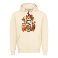 Sandshell blessed Zipper Hoodie - MaliasSmallBusiness