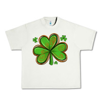 Pistachio st patricks day shamrock with glitter Urban Heavy Tee - Artiststas