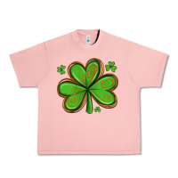 Salmon st patricks day shamrock with glitter Urban Heavy Tee - Artiststas