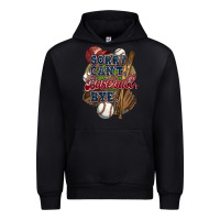 Black Sorry can't Baseball bye Urban Hoodie - HowdyJamesFarm