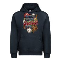 Navy Sorry can't Baseball bye Urban Hoodie - HowdyJamesFarm