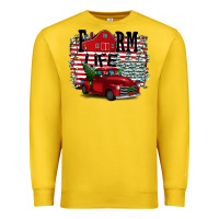 Lemon Farm Life Christmas Premium Sweatshirt - Bettercallsaul