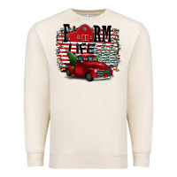 Sandshell Farm Life Christmas Premium Sweatshirt - Bettercallsaul