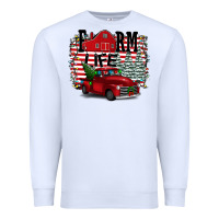 White Farm Life Christmas Premium Sweatshirt - Bettercallsaul
