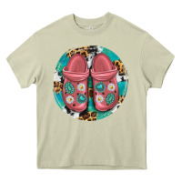 Mossy western crocin Heavy Core Tee - texasbilliewilder