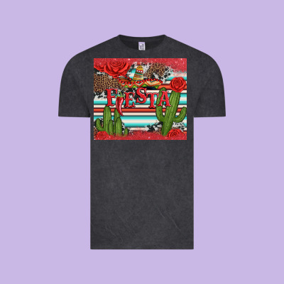 Fiesta With Pepper Vintage Tee Designed By Artiststas