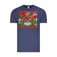Vintage Denim fiesta with pepper Vintage Tee - Artiststas