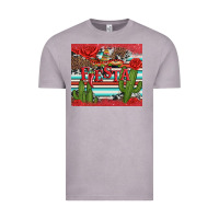 Vintage Zinc fiesta with pepper Vintage Tee - Artiststas