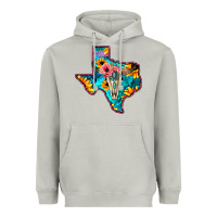 Moon Dust Western Sunflower, Rose, Gemstsone, Turquoise Bull Skull Heavyweight Hoodie - Bettercallsaul