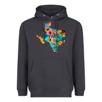 Smoke Western Sunflower, Rose, Gemstsone, Turquoise Bull Skull Heavyweight Hoodie - Bettercallsaul