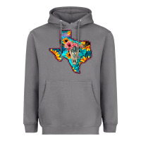Storm Western Sunflower, Rose, Gemstsone, Turquoise Bull Skull Heavyweight Hoodie - Bettercallsaul