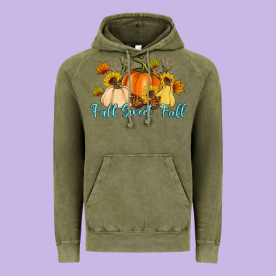 Fall Sweet Fall Vintage Hoodie Designed By Artiststas