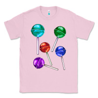 Bubblegum Pink lollipops Classic Tee - AdoDesignShop