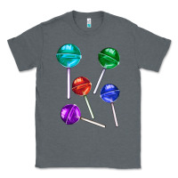Charcoal Heather lollipops Classic Tee - AdoDesignShop