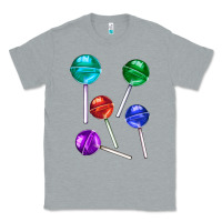 Heather Grey lollipops Classic Tee - AdoDesignShop