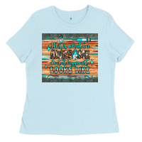 Baby Blue this is what an awesome dental hygienist looks like Ladies Tee - JahusDesignShop