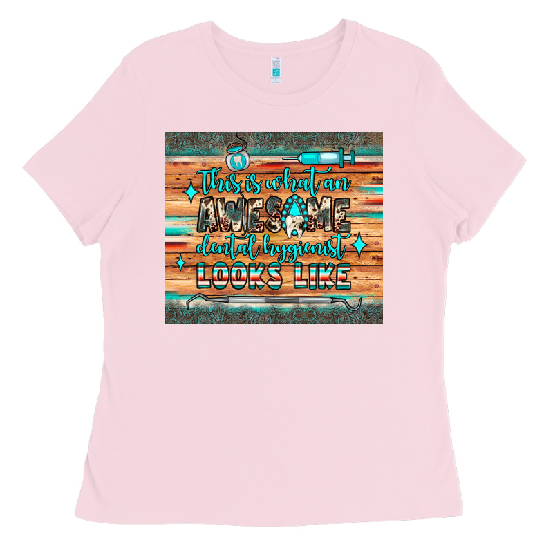 This Is What An Awesome Dental Hygienist Looks Like Ladies Tee by JahusDesignShop | Teevron