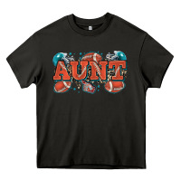 Asphalt aunt American football Heavy Core Tee - Zillion Design Studio