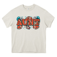 Cream aunt American football Heavy Core Tee - Zillion Design Studio