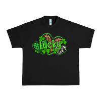 Black st patricks day lucky western hearts Urban Heavy Tee - Artiststas