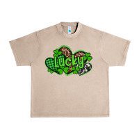 French Oak st patricks day lucky western hearts Urban Heavy Tee - Artiststas