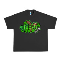 Pigment Black st patricks day lucky western hearts Urban Heavy Tee - Artiststas