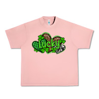 Salmon st patricks day lucky western hearts Urban Heavy Tee - Artiststas