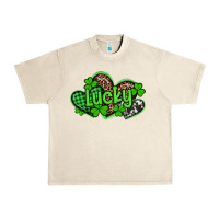 Sandshell st patricks day lucky western hearts Urban Heavy Tee - Artiststas