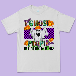 I Ghost People All Year Round Premium Tee Designed By Texasbilliewilder