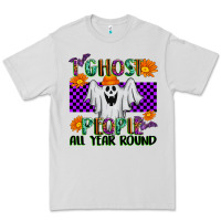 Dove Grey I Ghost People All Year Round Premium Tee - texasbilliewilder