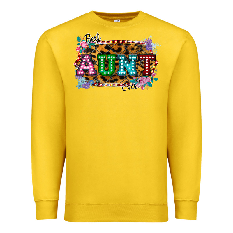 Best Aunt Ever! Premium Sweatshirt by Bettercallsaul | Teevron