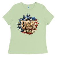 Matcha usa sunflower billie wilder Ladies Tee - texasbilliewilder
