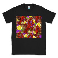 Black mardi gras crawfish and lemons Classic Tee - Jasminsmagicworld