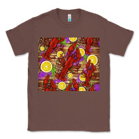Chestnut mardi gras crawfish and lemons Classic Tee - Jasminsmagicworld