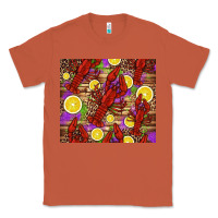 Copper mardi gras crawfish and lemons Classic Tee - Jasminsmagicworld