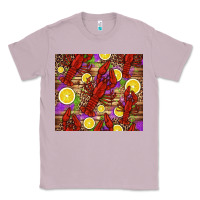 Lilac mardi gras crawfish and lemons Classic Tee - Jasminsmagicworld
