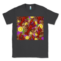 Smoke mardi gras crawfish and lemons Classic Tee - Jasminsmagicworld