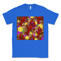 True Royal mardi gras crawfish and lemons Classic Tee - Jasminsmagicworld